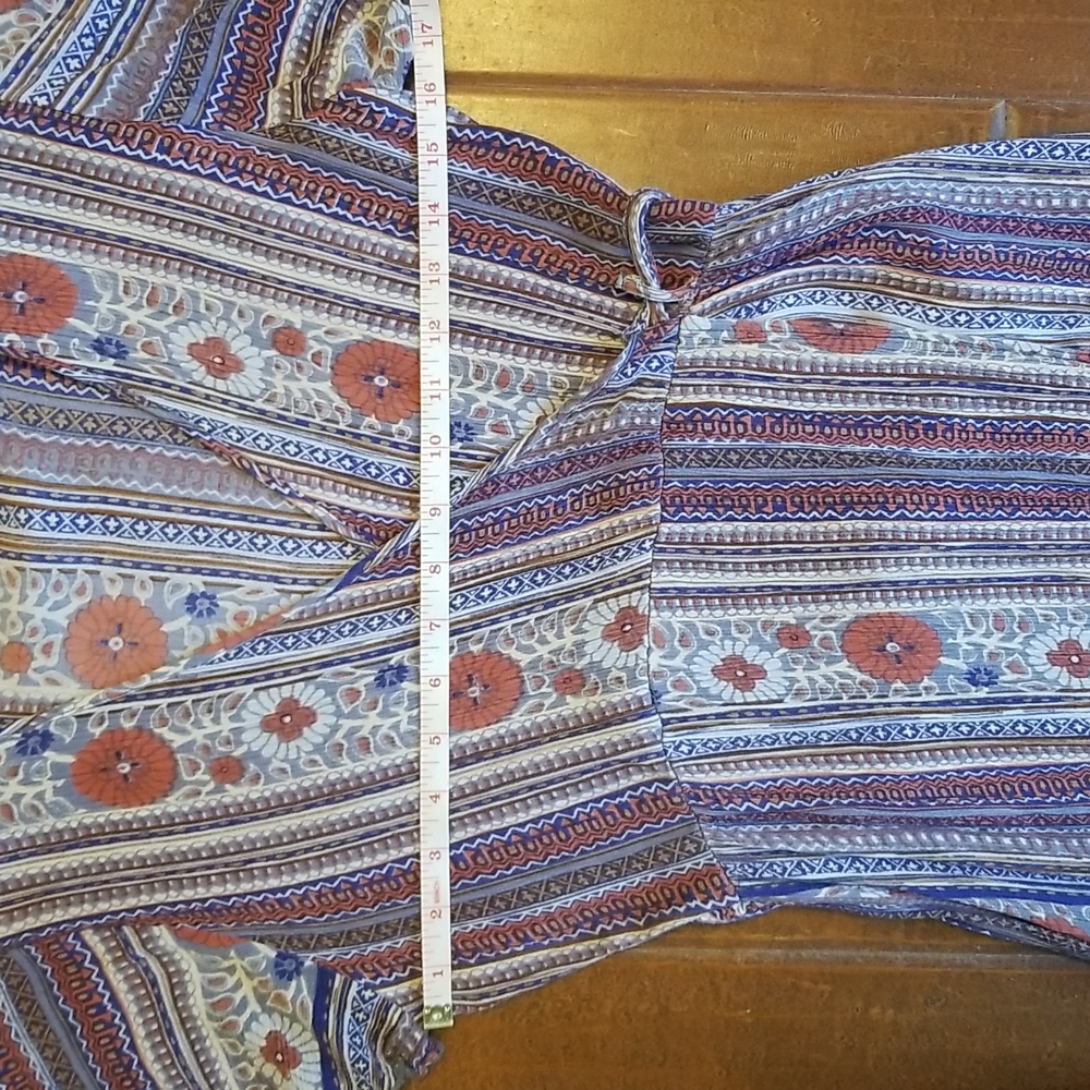 Patrons Of Peace Boho Wrap Maxi Dress - Picture 12 of 16